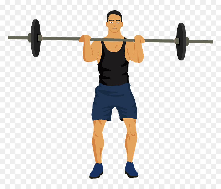 Barbell Workout Clipart - Barbell, HD Png Download - workout png