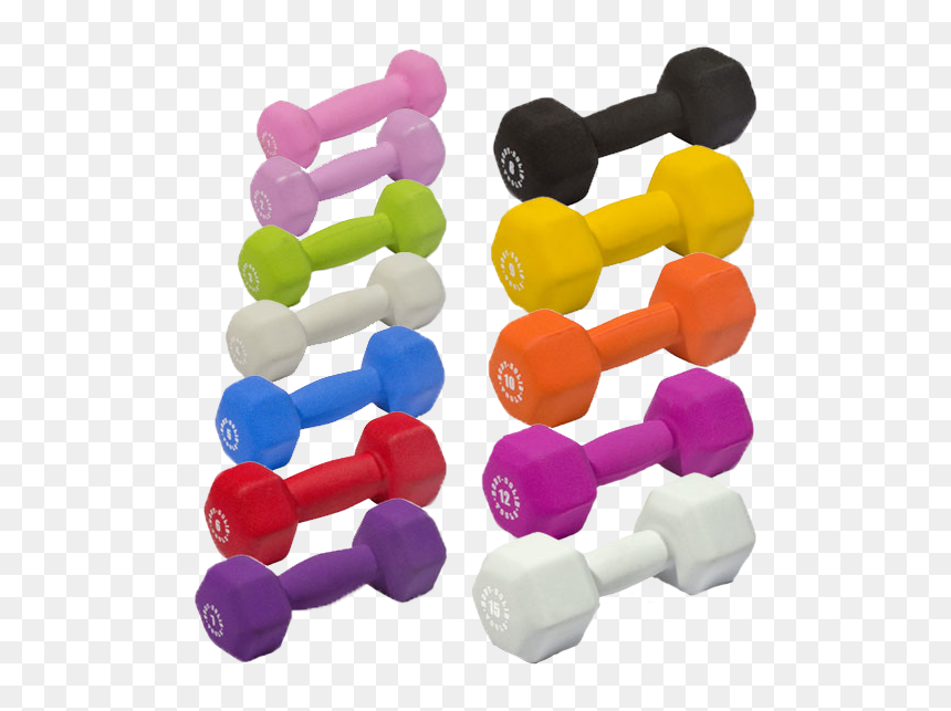 Set Of 10 Lbs Dumbbells, HD Png Download - dumbell png