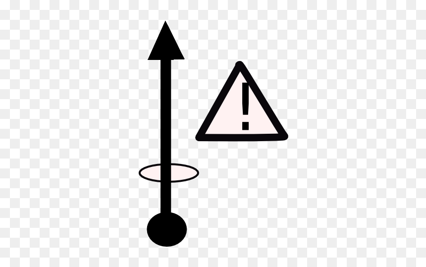 Tsd Potholes Caution Svg Clip Arts - Its On Your Right, HD Png Download - caution png