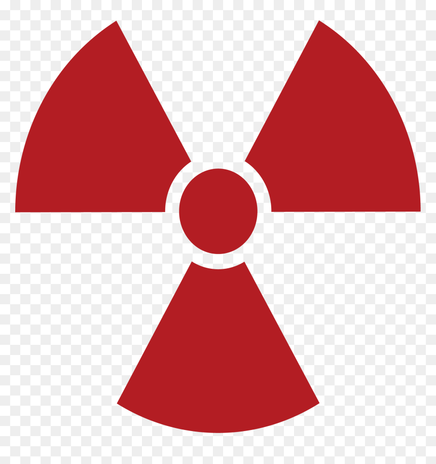 Nuclear Weapon Radioactive Decay Icon - Radiation Warning Sign, HD Png Download - nuclear png