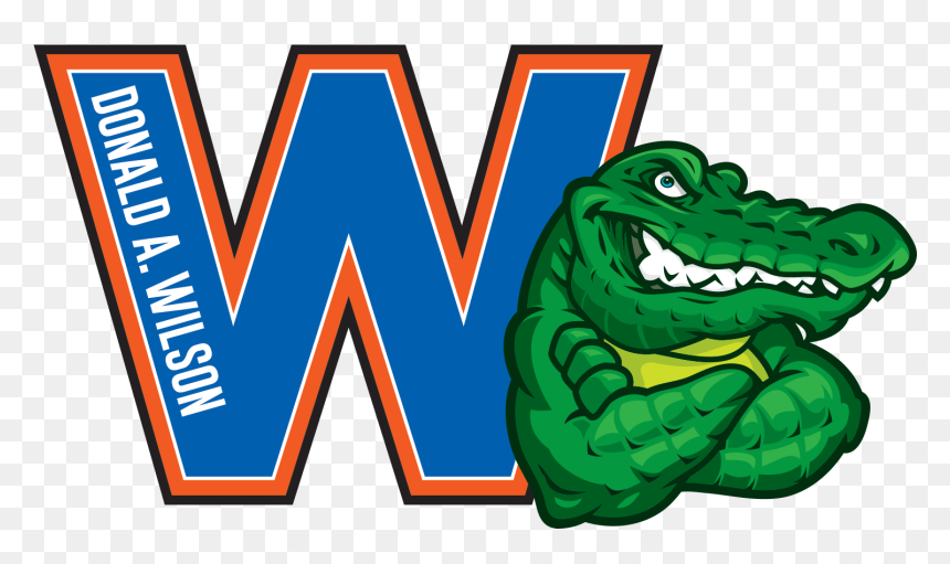 D Donald A Wilson W With Gator , Png Download - Donald A Wilson Gators, Transparent Png - gator png