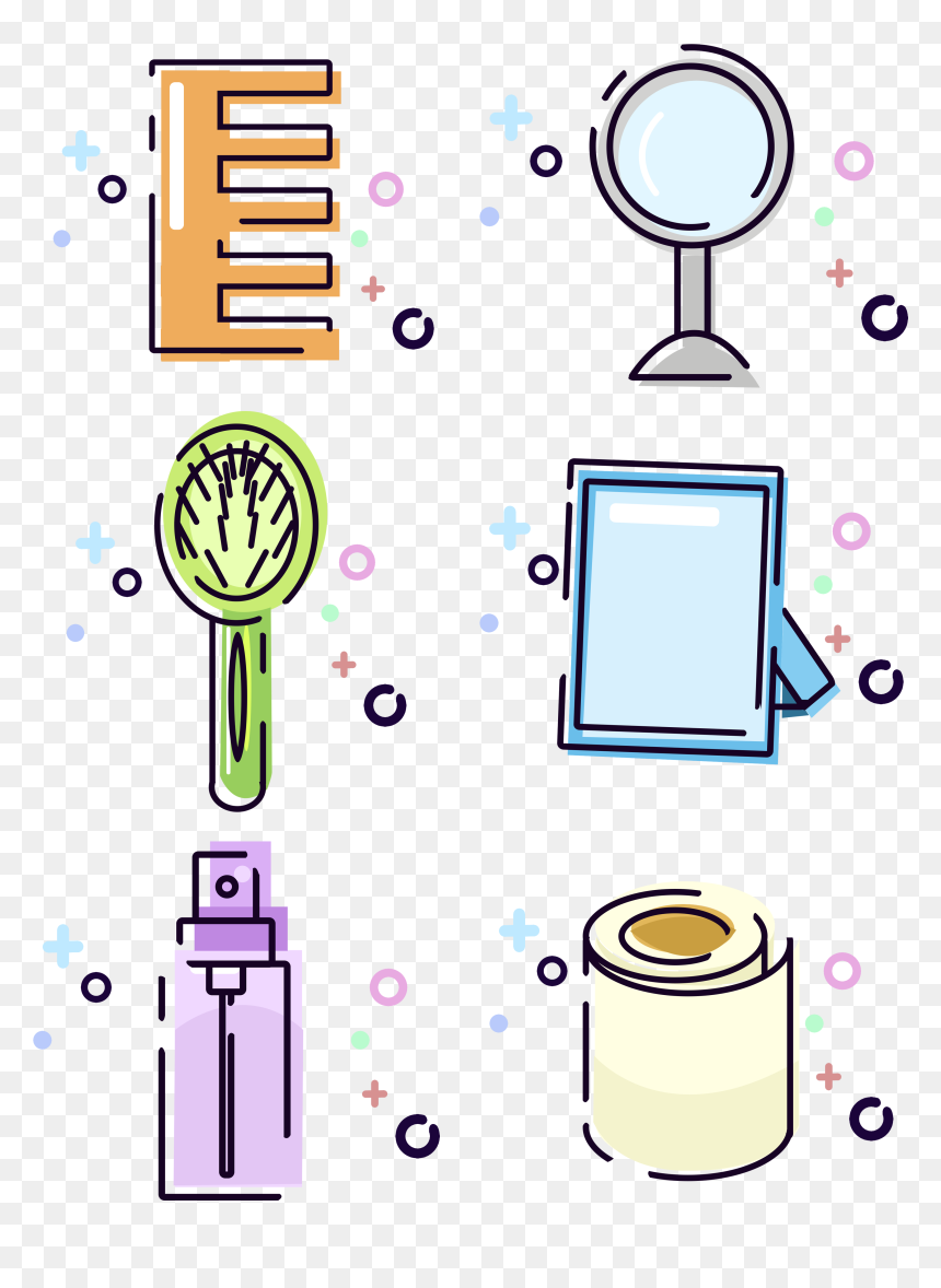 Mbe Daily Necessities Hand Painted Cartoon Png And, Transparent Png - wet emoji png