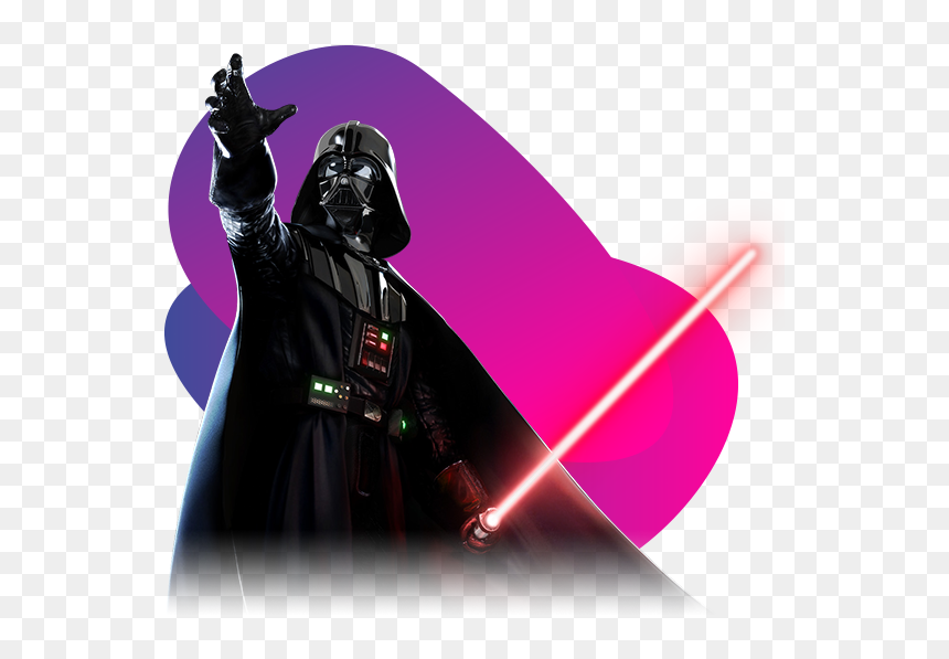 Darth-vader - Darth Vader Fighting Stance, HD Png Download - vader png
