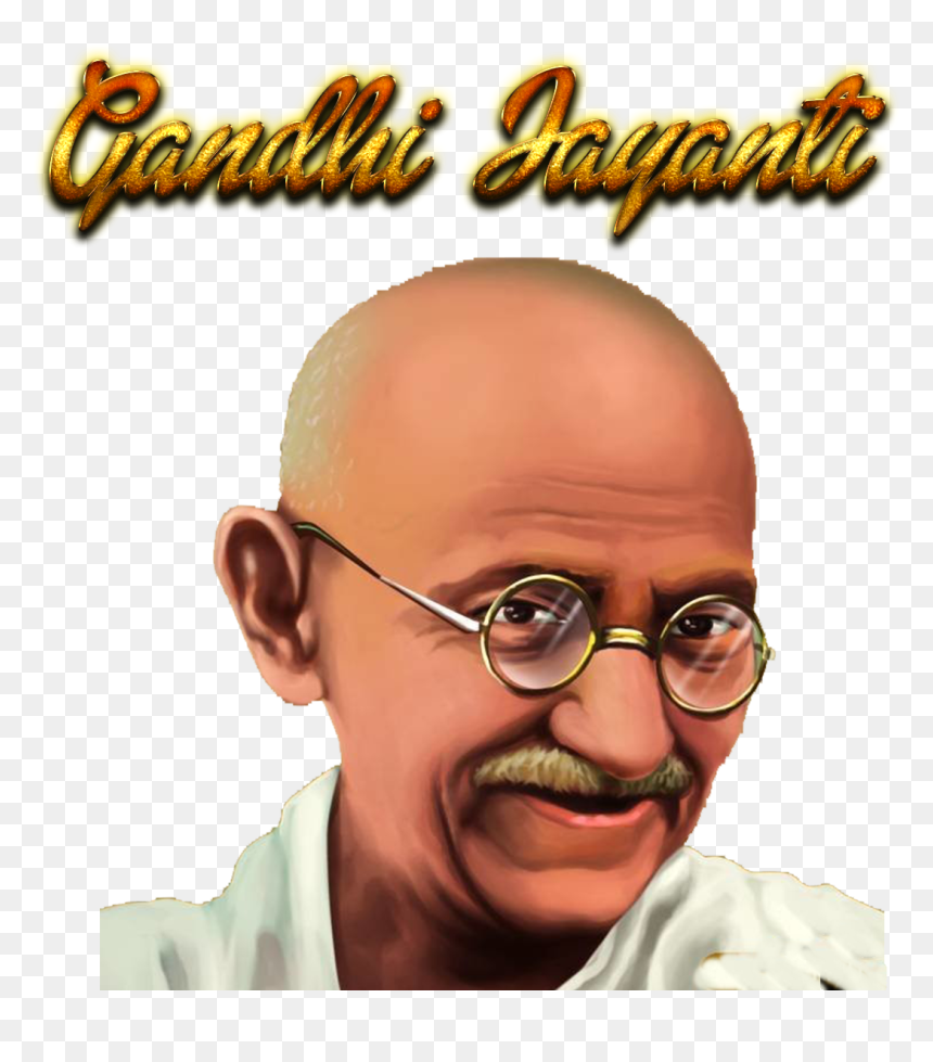 Gandhi Jayanti Png Free Background - Cartoon, Transparent Png - october png