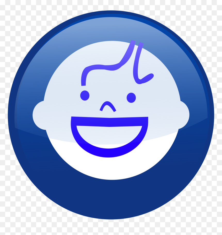 Icono Bebé Azul Clip Arts - まことうどん, HD Png Download - iconos png