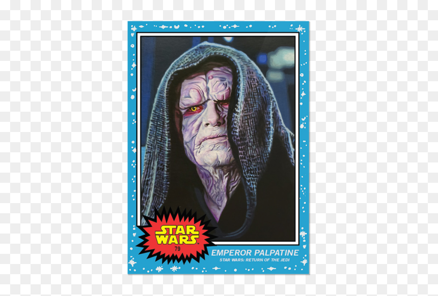 Topps Star Wars Living Set™ Card - Star Wars Topps Living Set Cards, HD Png Download - emperor palpatine png