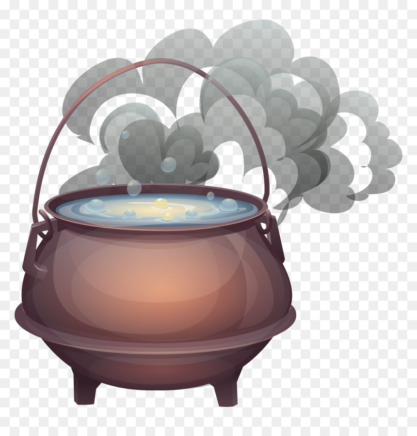 Cauldron Png Pic - Cauldron With Boiling Water, Transparent Png - cauldron png