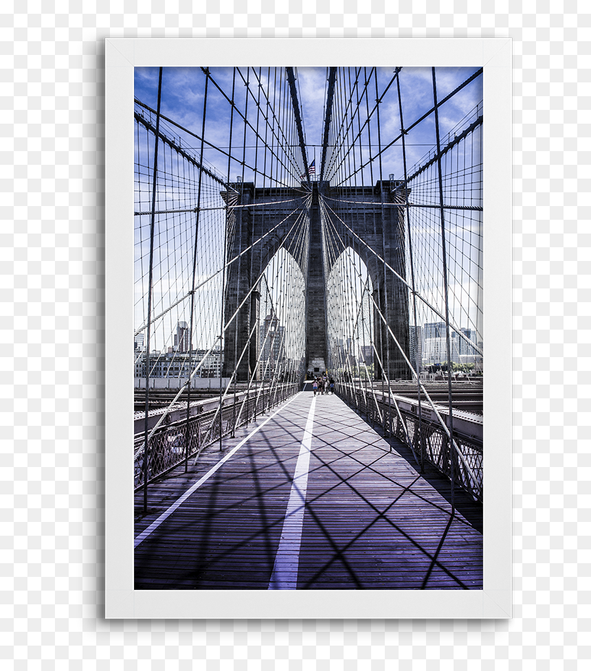 City Prints, HD Png Download - brooklyn bridge png