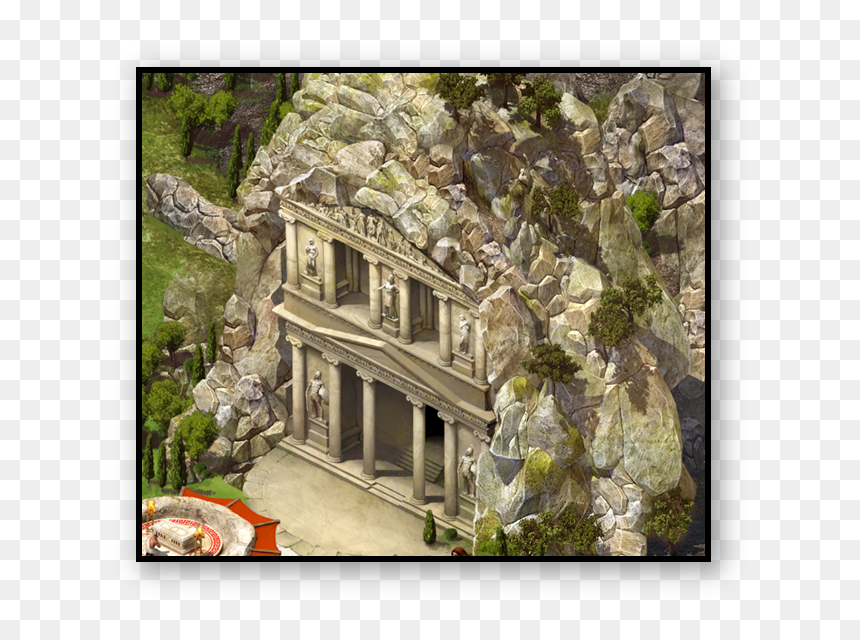 All Buildings Described In Ths Section - House, HD Png Download - ruins png