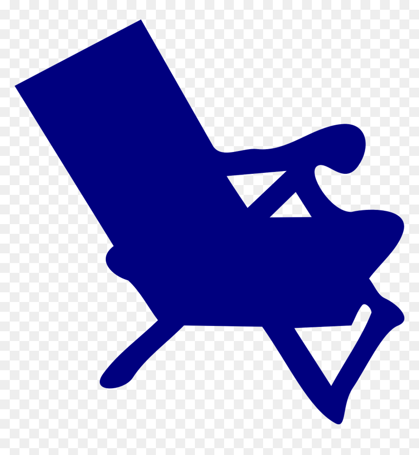 Beach Chair Clip Art, HD Png Download - relax png