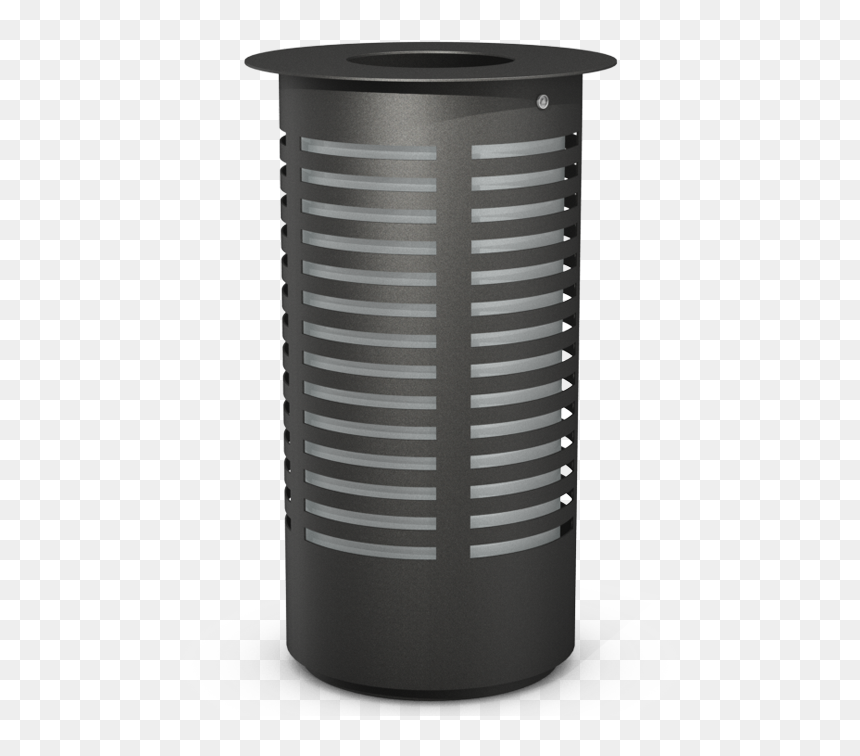 Modern Dummy Rack In Galvanized Steel For Urban Furnishing, - Vase, HD Png Download - trash bin png