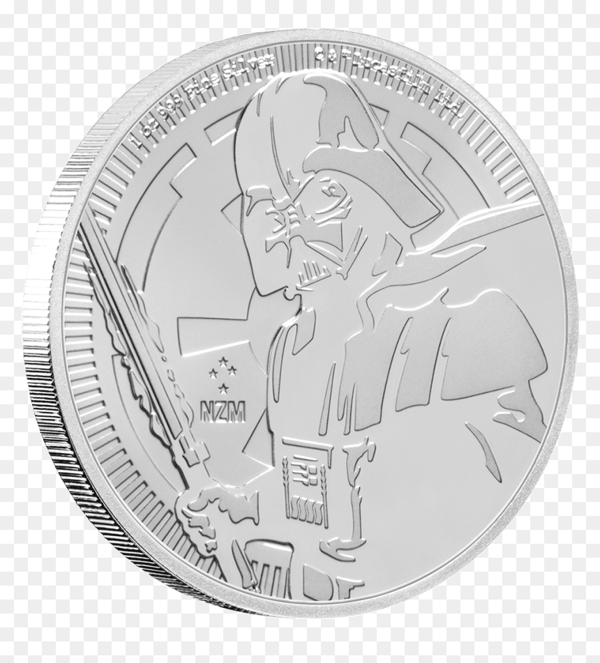 Ibniu201931 1 - 2019 Darth Vader Silver Coin, HD Png Download - vader png