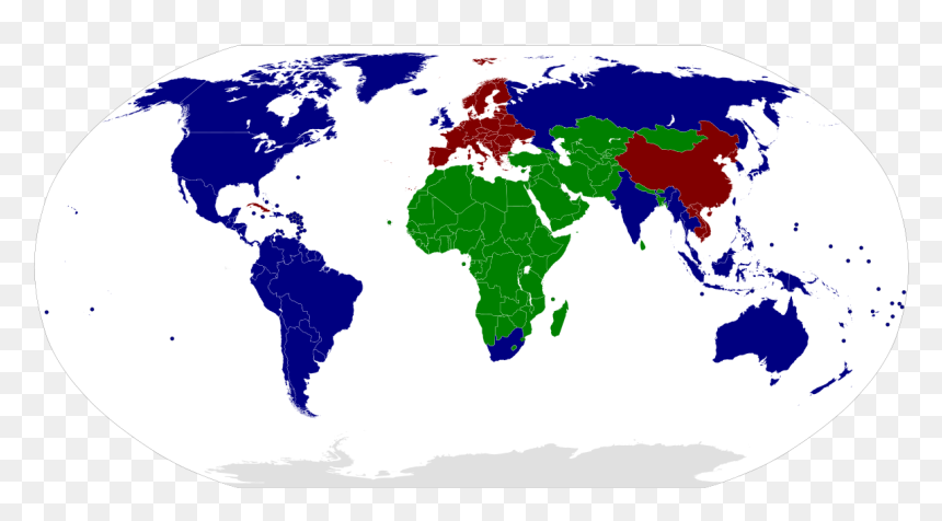 Jennifer Government World Map - Countries That Don T Recognize Serbia, HD Png Download - world map vector png
