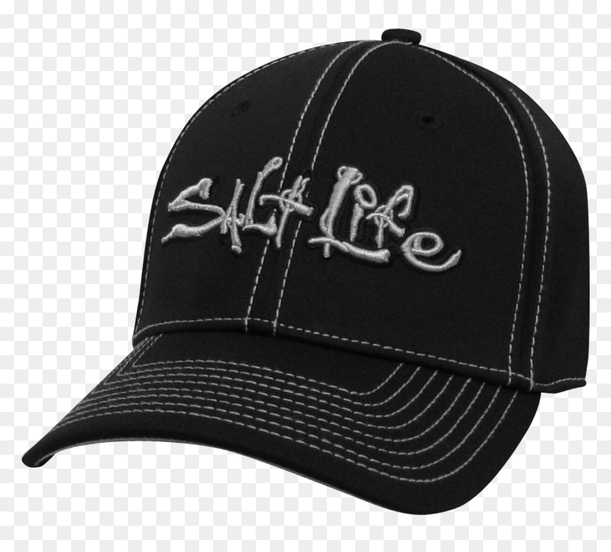 Black Salt Life Hat , Png Download - Salt Life, Transparent Png - black hat png