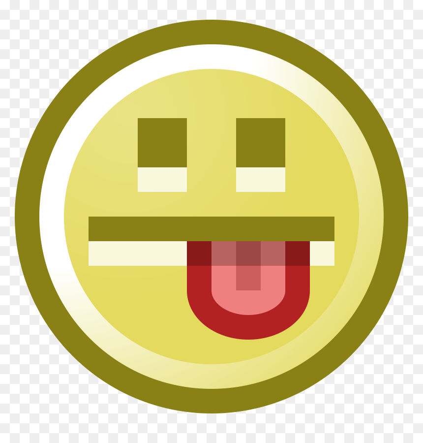Free Smiley Face Sticking Tongue Out Clip Art Illustration - Clip Art, HD Png Download - thumbs down emoji png