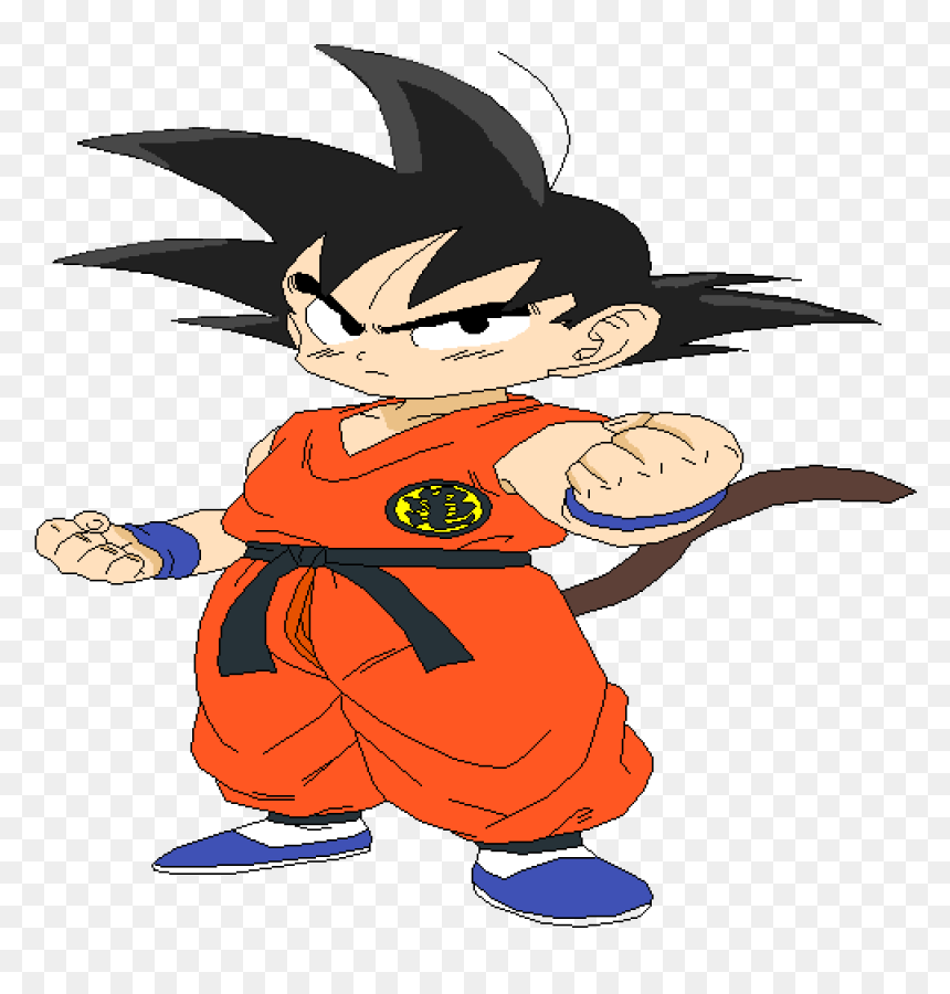 Cartoon, HD Png Download - kid goku png