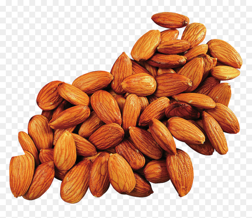 Apricot Kernel Almond Oil Food - Transparent Almonds, HD Png Download - almond png
