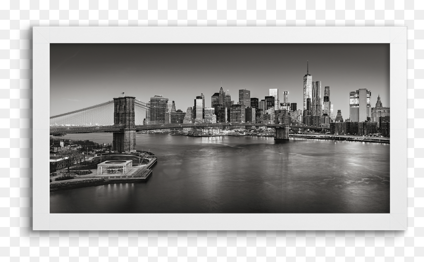 Skyline, HD Png Download - brooklyn bridge png