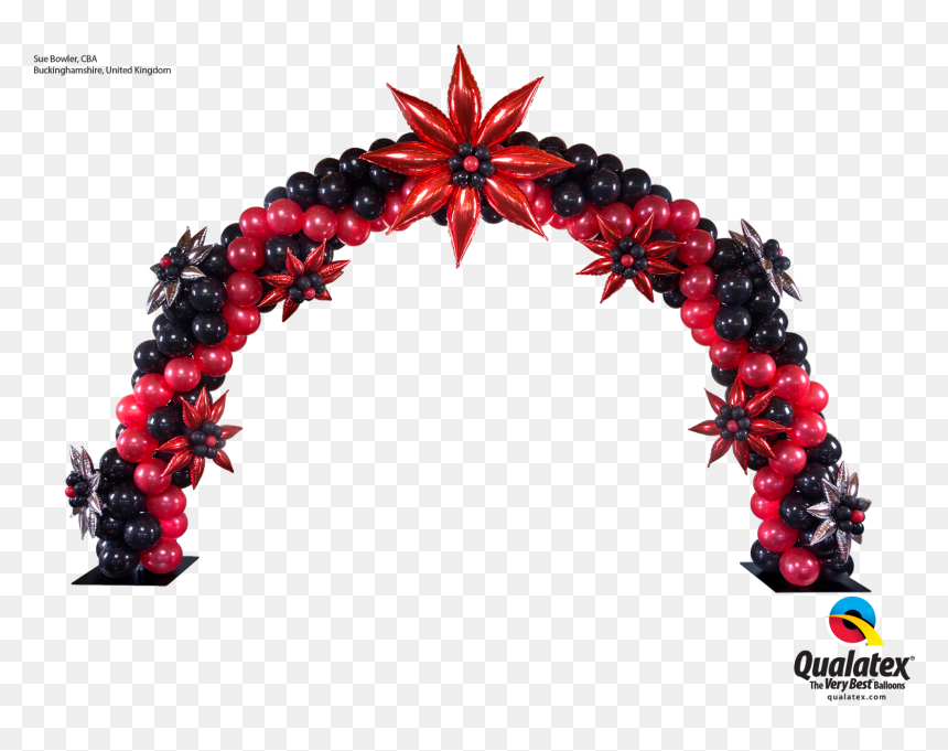 Decoration Clipart Balloon Arch - Qualatex, HD Png Download - arch png