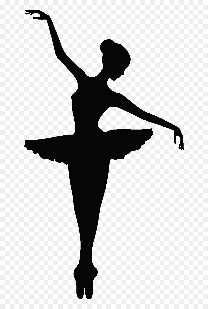 Wall Decal Ballet Dancer Sticker - Ballet Dancer Silhouette, HD Png Download - ballet png