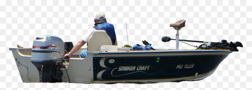 Boat Png Photo Of Men Fishing On A Boat - Man Fishing On Boat Png, Transparent Png - fishing boat png