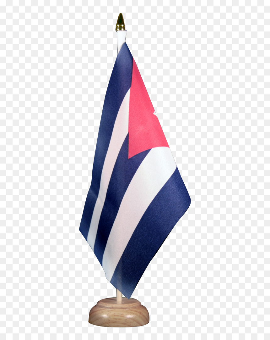 Cuba Table Flag - Flag, HD Png Download - cuba flag png