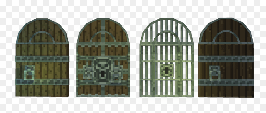 Pixel Door Set - Pixel Door Png, Transparent Png - arch png