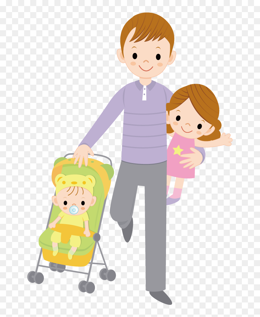 Thumb Image - Drawing On Father Mother And Baby, HD Png Download - father png