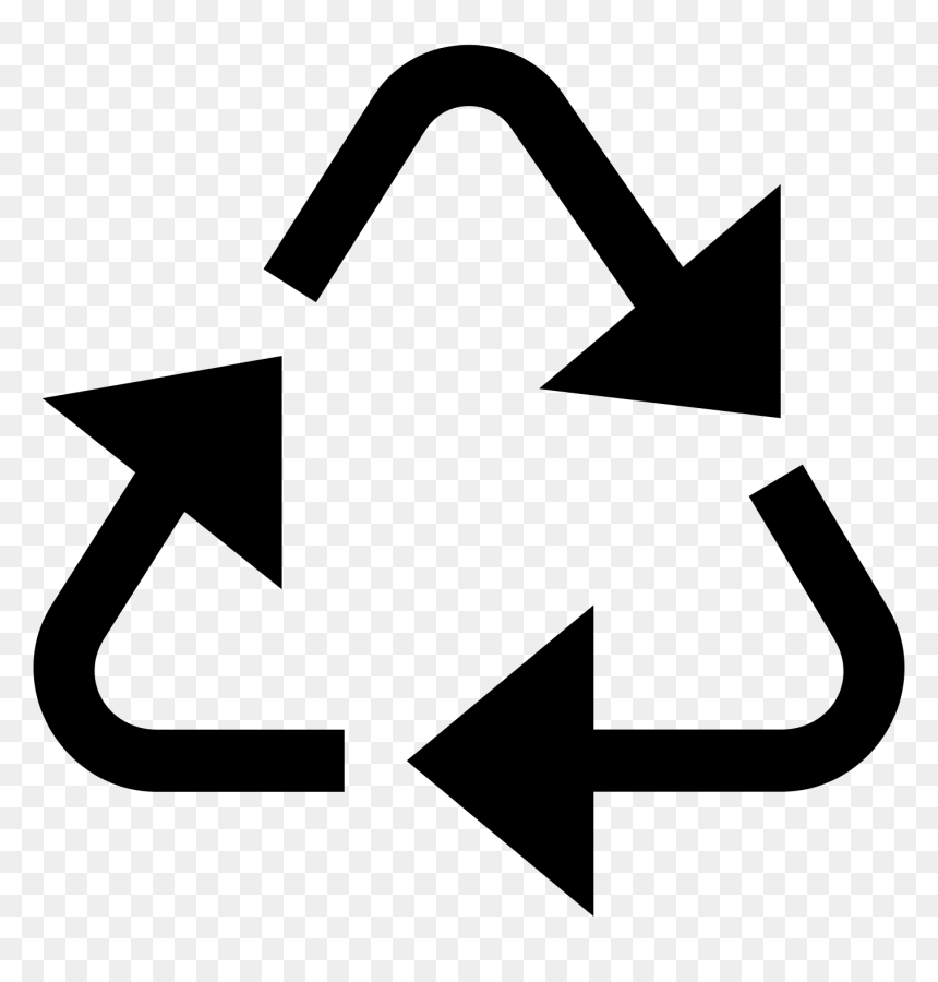 Recycle Icon Free White Clipart , Png Download - Png Recycle Icon Free, Transparent Png - recycle icon png