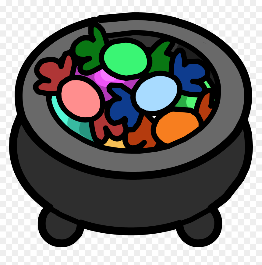 Cauldron Club Penguin Wikia Clipart , Png Download - Circle, Transparent Png - cauldron png