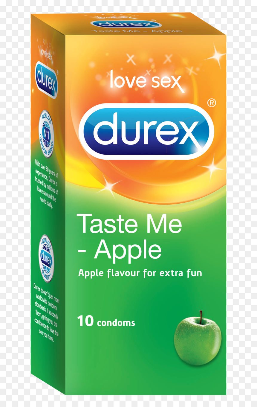 Condoms Durex Png - Durex Taste Me Apple, Transparent Png - condom png