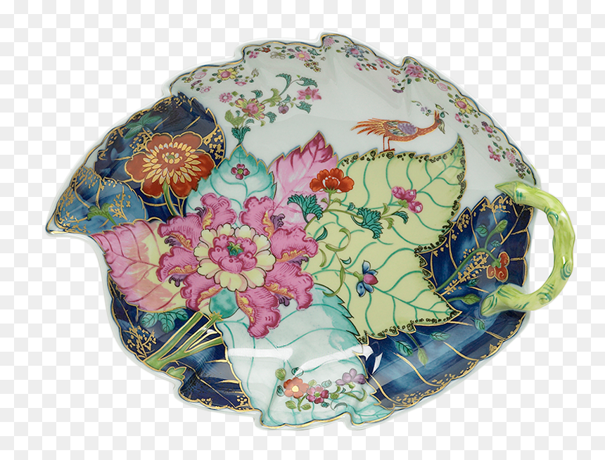 Mottahedeh Tobacco Leaf Leaf Dish / Large - Tobacco Leaf Serving Dish, HD Png Download - tobacco png