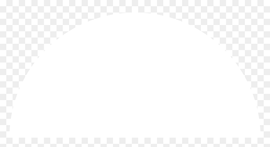64 Png V White Half Circle Transparent - White Half Circle Png, Png Download - arch png