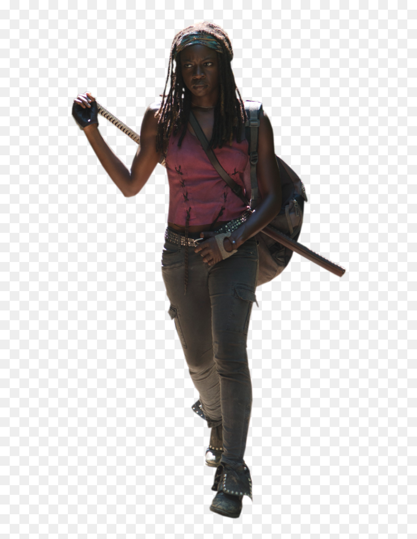 Michonne Stuff And Thangs, Fear The Walking Dead, Rick - Walking Dead Michonne Png, Transparent Png - walking dead png