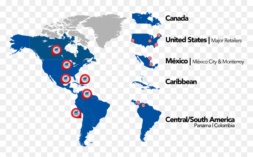 We Operate In, And Provide A Gateway To, A Growing - World Map, HD Png Download - world map vector png