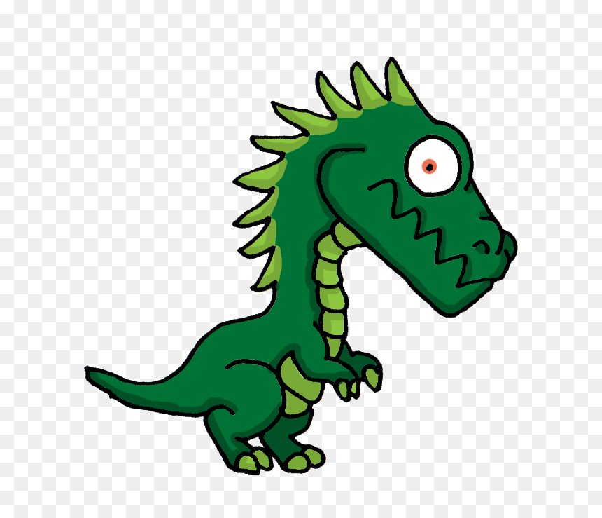 More Like Cartoon Fire Dragon By *chookgirl - Cartoon Dragon Png, Transparent Png - dragon.png