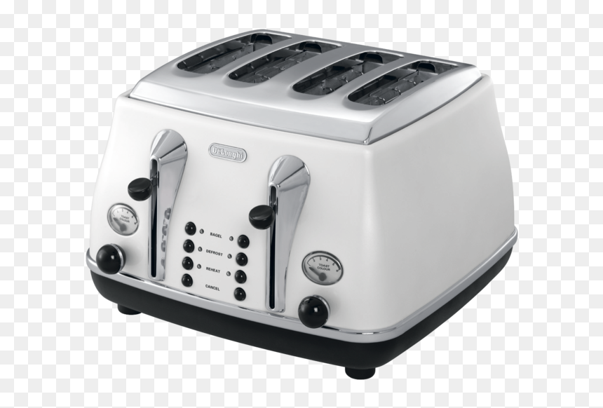 Toaster Png Photos - Delonghi Four Slice Toaster, Transparent Png - toaster png