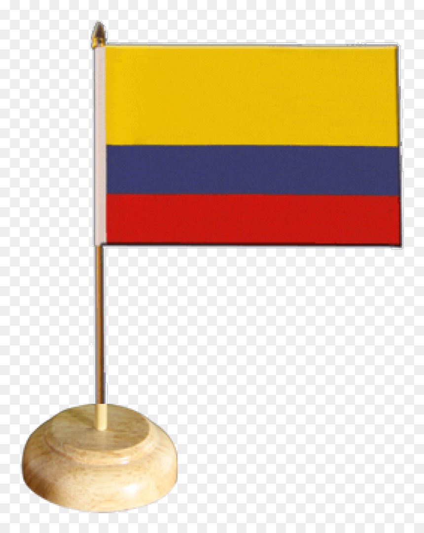 Colombia Table Flag - Flag, HD Png Download - colombia flag png