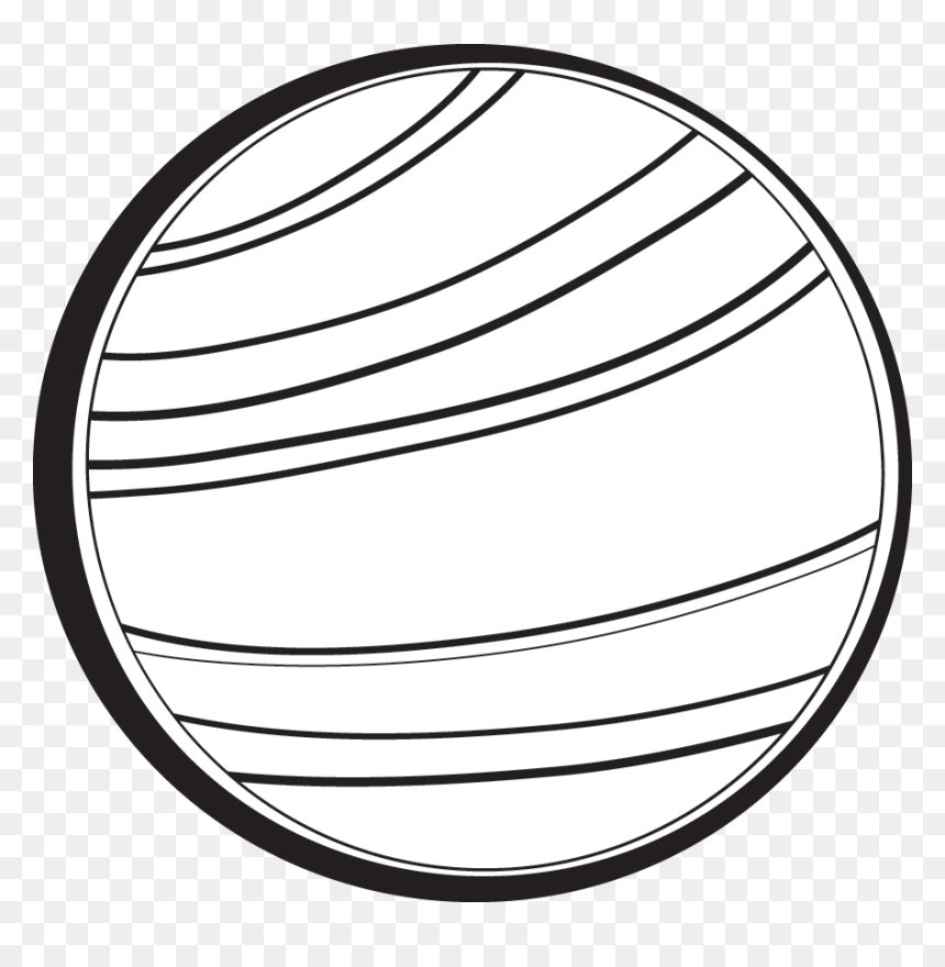 Park Bench Clipart Black And White - Uranus Clipart Black And White, HD Png Download - venus png