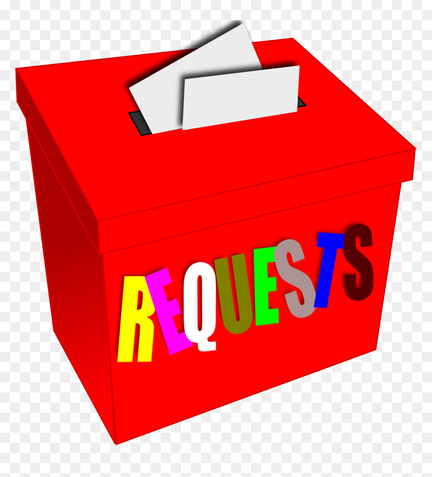 Request Box Clip Arts - Request Off Clip Art, HD Png Download - transparent box png