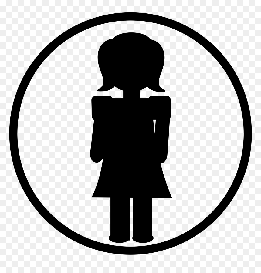 Human Behavior,silhouette,area - Women Presenting Icon Png, Transparent Png - female icon png