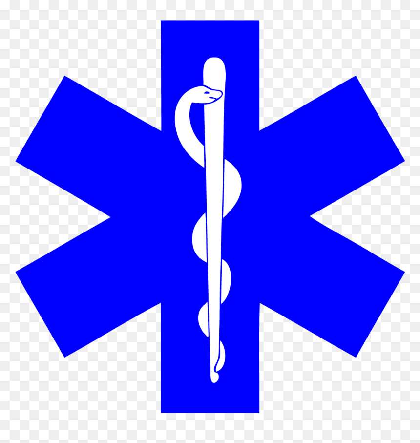 Doctor Symbol Caduceus Png Transparent Images - Star Of Life, Png Download - caduceus png