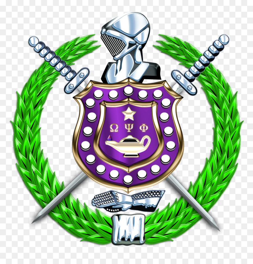 Discover Ideas About Black Fraternities - Transparent Omega Psi Phi Shield Png, Png Download - omega psi phi shield png
