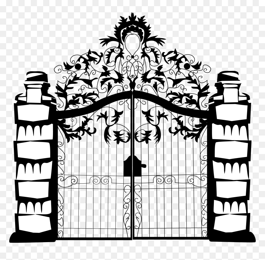 Transparent Stock Arch Vector Gate - بوابة Png, Png Download - arch png