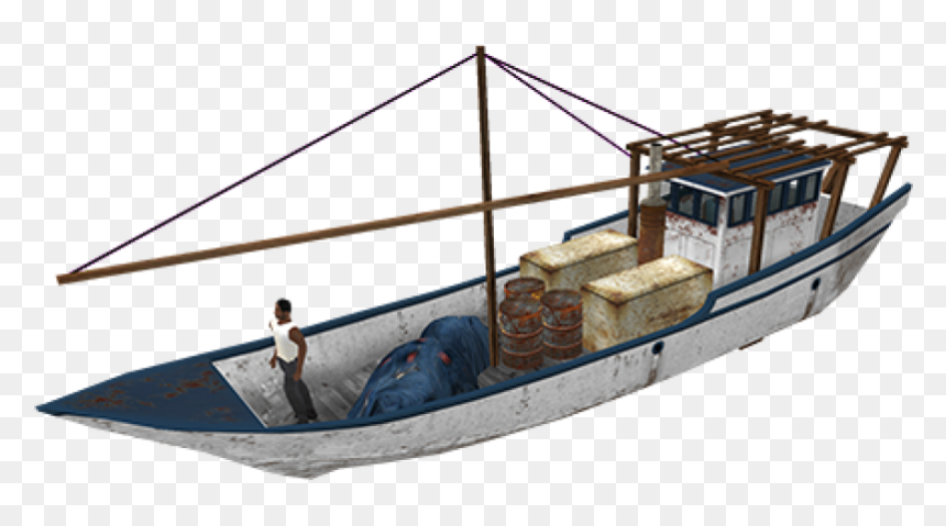 Fishing Boat Generic - Water Transportation, HD Png Download - fishing boat png