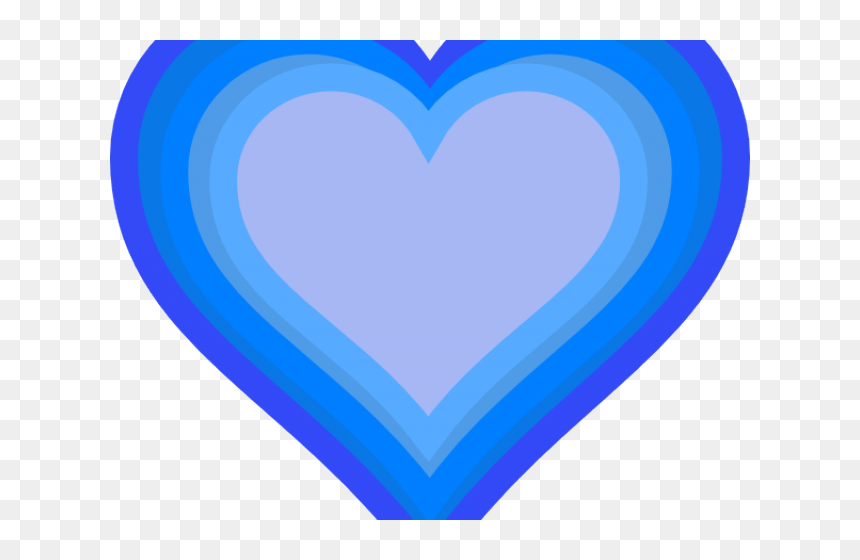 Transparent Blue Hearts Png - Heart, Png Download - blue heart png