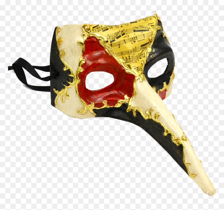 Carnival Mask Golden Png - Mask, Transparent Png - carnival png