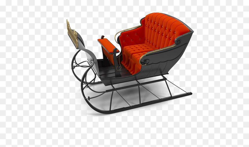 Sleigh Png Hd Image - One Horse Open Sleigh Png, Transparent Png - sleigh png