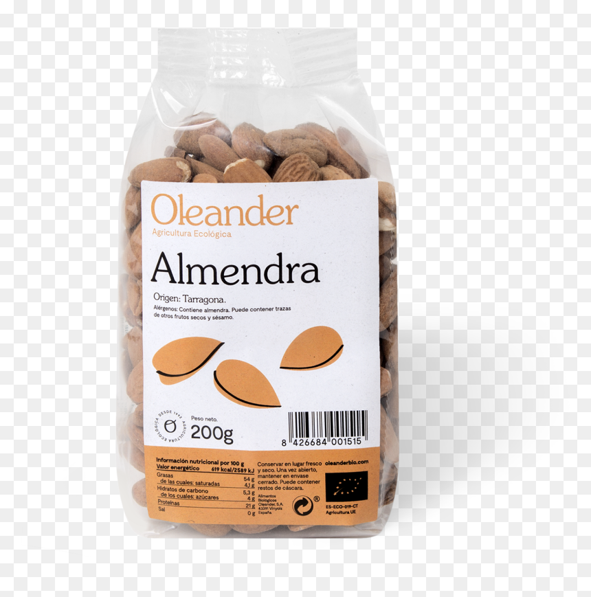 Transparent Almonds Png - Kilo De Almendra, Png Download - almond png