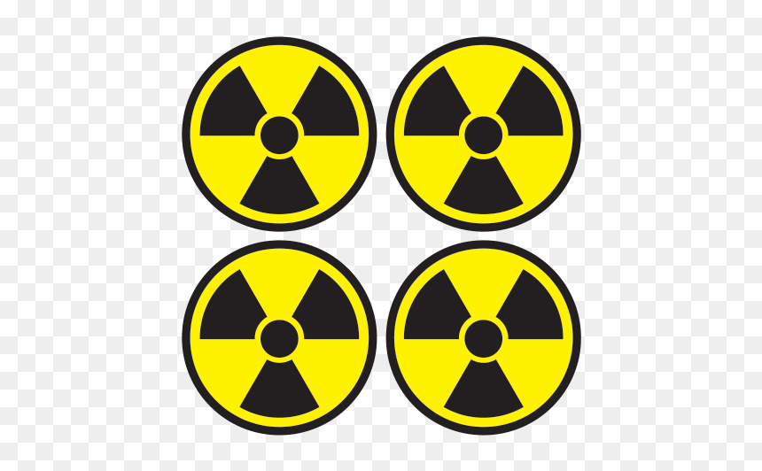 Radiation Symbol, HD Png Download - nuclear symbol png